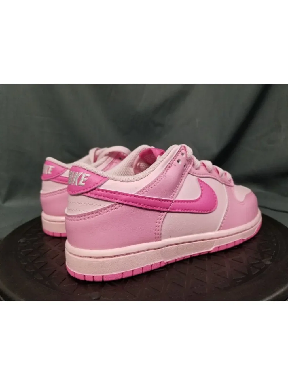 Nike Dunk Low (PS) Pink Rise Pink Foam IU7765 600 Girls Size 11c NEW NO BOX!